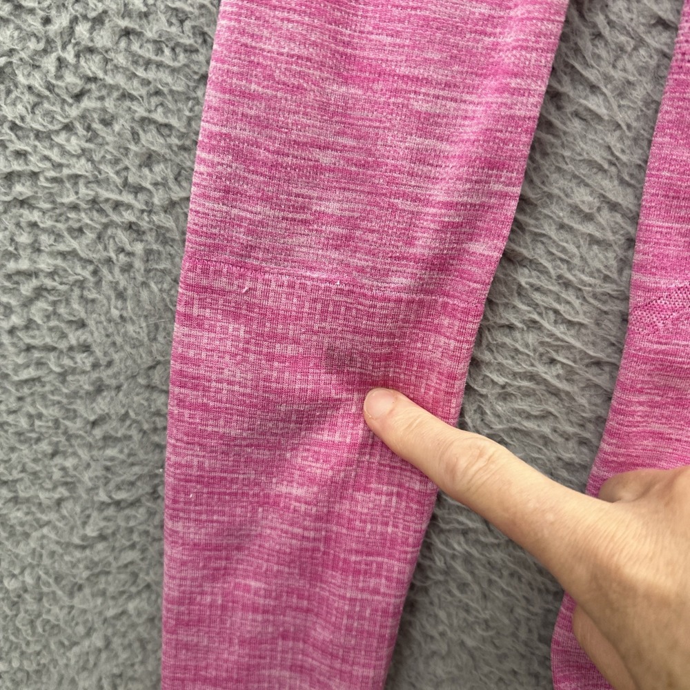 Lululemon Swiftly Long Sleeve Shirt Pink Athletic Athleisure Running Women's 8 - Picture 4 of 9